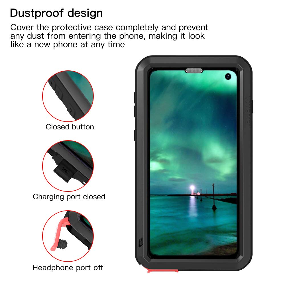 Gold Aluminum Metal Samsung Galaxy S10 Case T51315