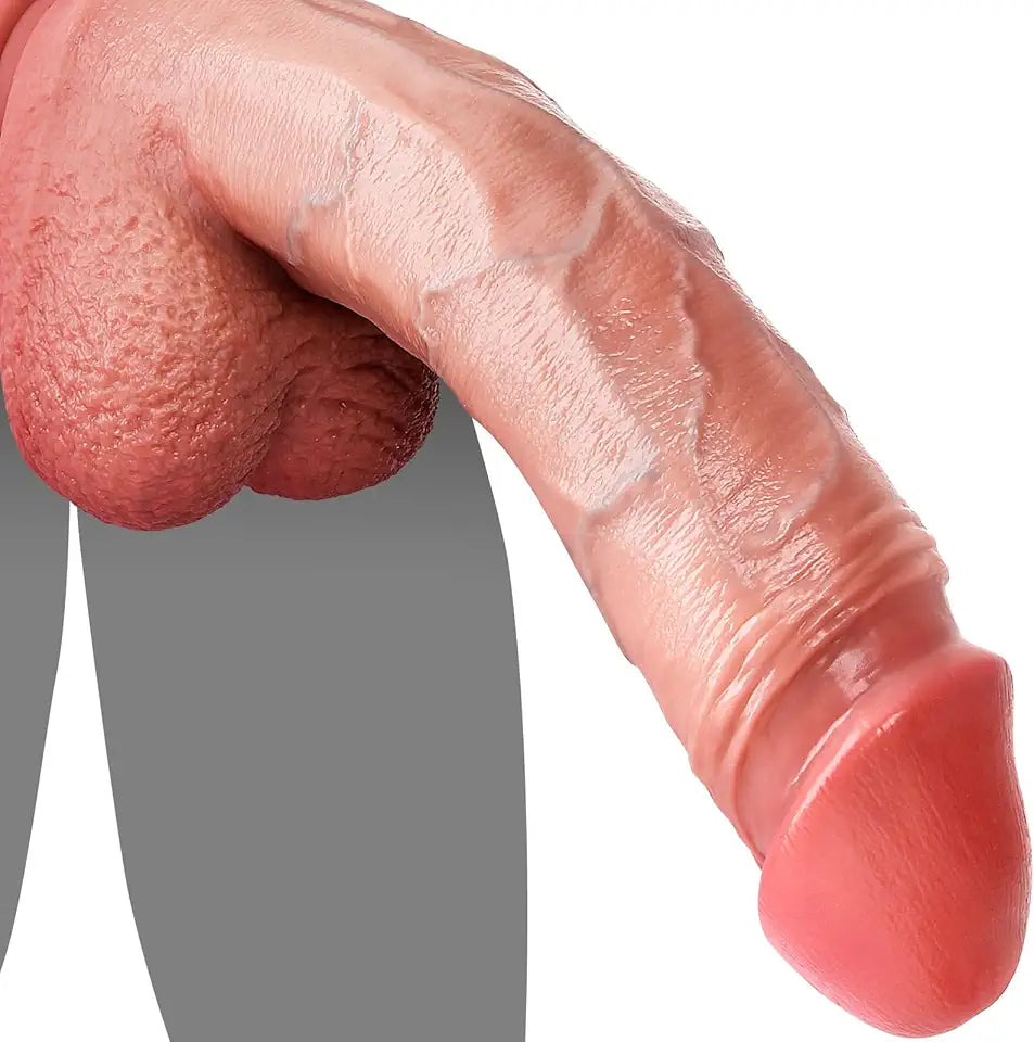 13.4 Inch Realistic Silicone Dildo with Suction Cup F2641