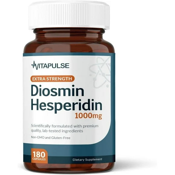 Diosmin and Hesperidin 1000mg 180 Vegetarian Capsules J2333