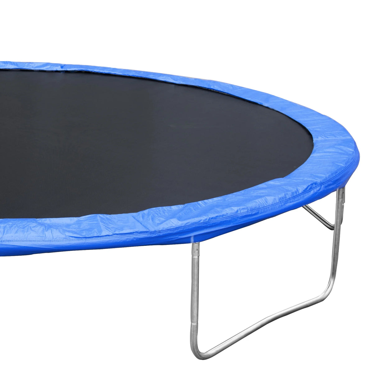 14FT Outdoor Trampoline with Basketball Hoop, Ladder and Safety Enclosure Net L9579