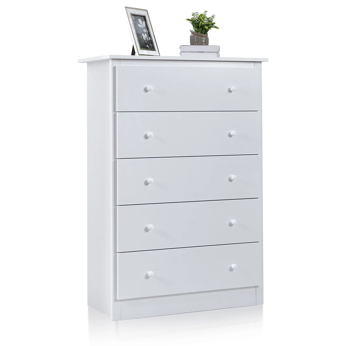 5 Drawer Espresso Dresser U7241