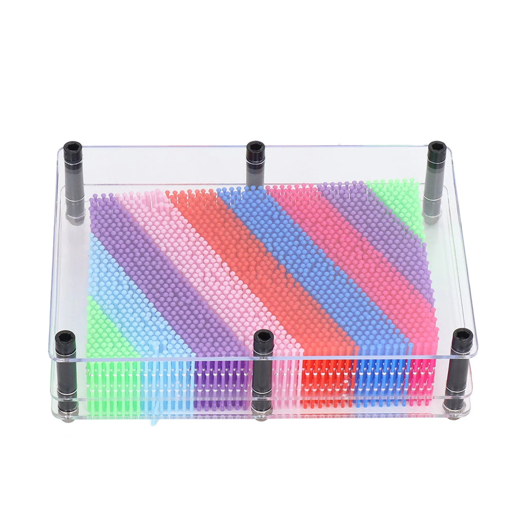 3d Pin Art Toy with Transparent Border M910