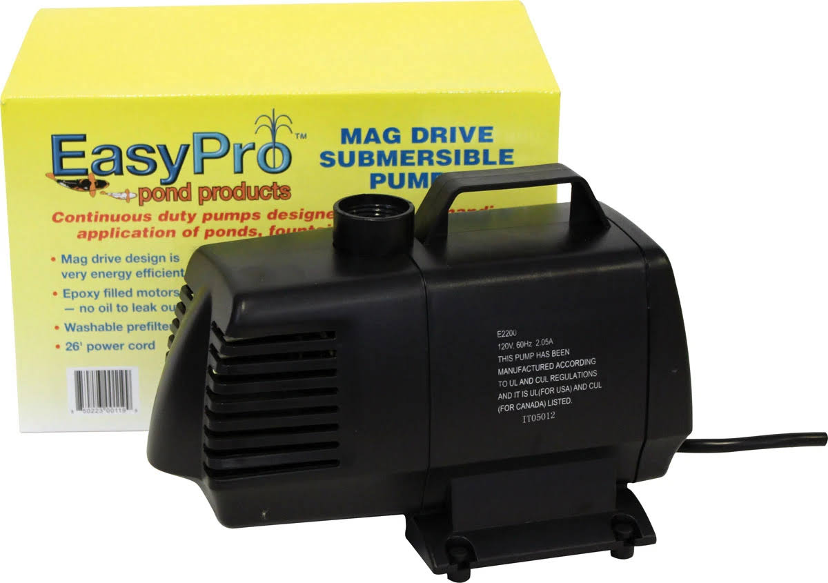 1350 GPH Submersible Magnetic Drive Pond Pump Y6444