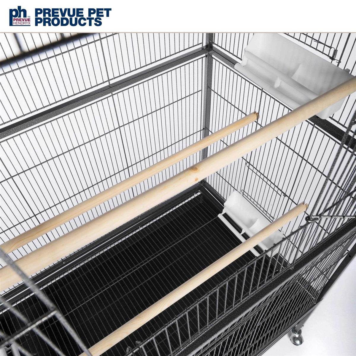 Wrought Iron Flight Cage with Stand Y263