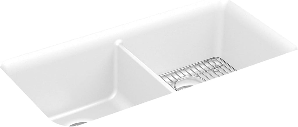 Matte White Kitchen Sink B4965