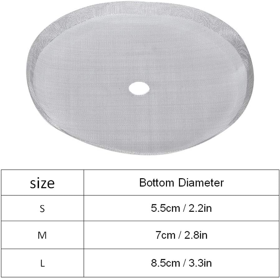 5Pcs Stainless Steel French Press Filter Replacement Mesh Screen O29517