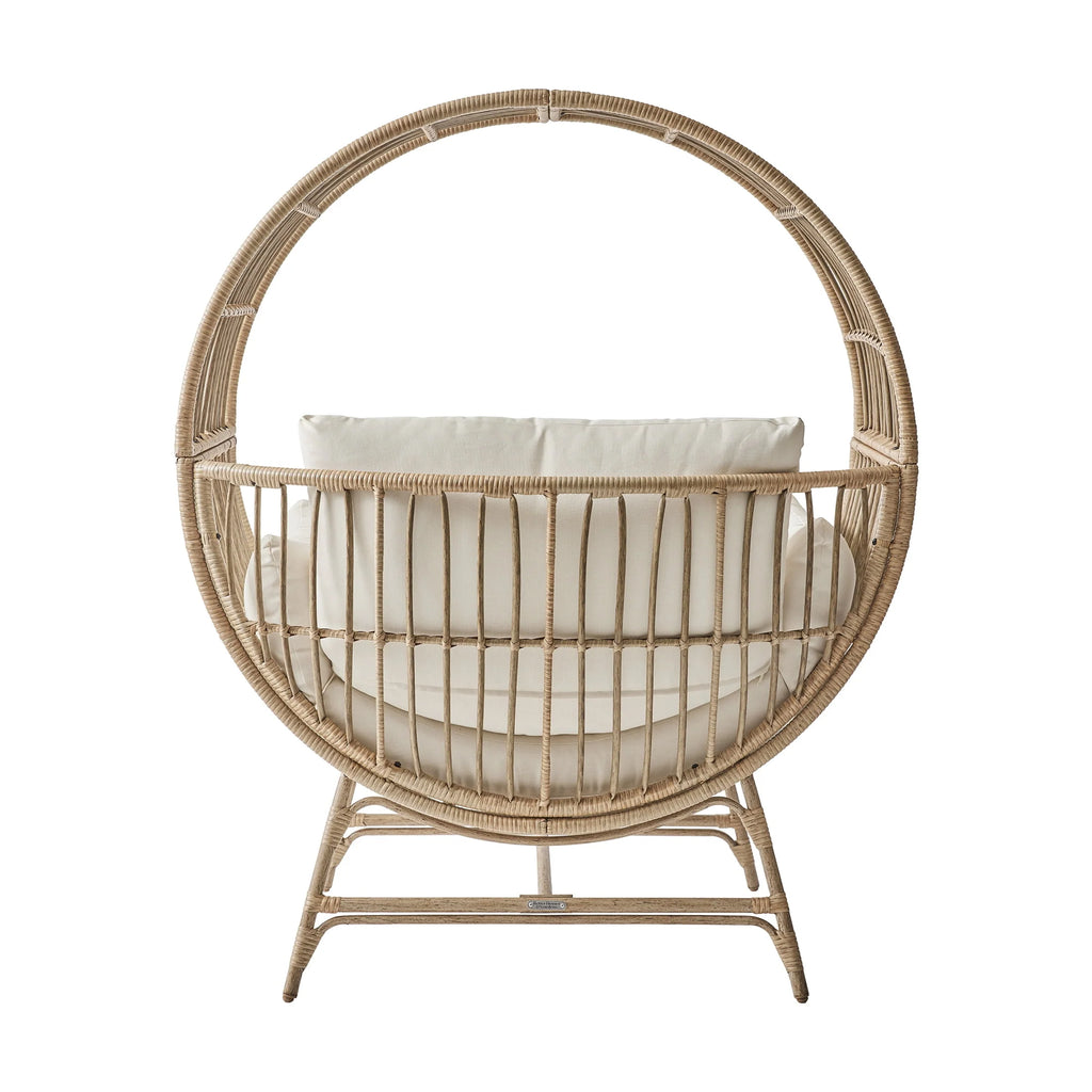 Round Wicker Outdoor Egg Chair I9497