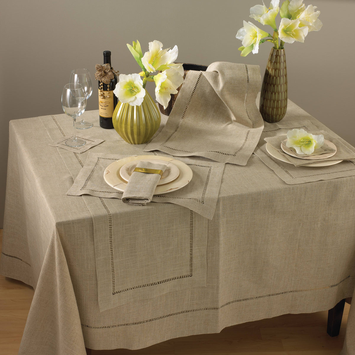 14x20in Rectangle Placemat Natural Set of 12 O893386