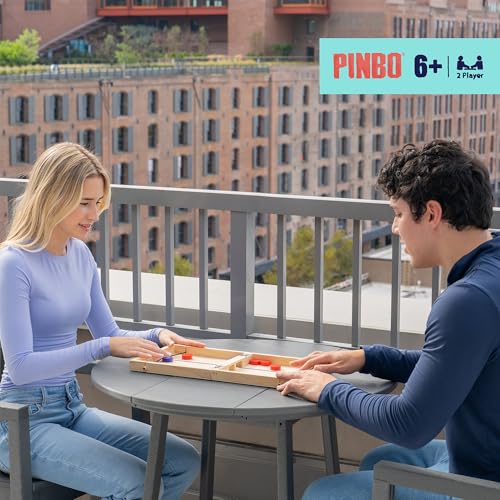Foldable 2-Player Wooden Tabletop Game H13917