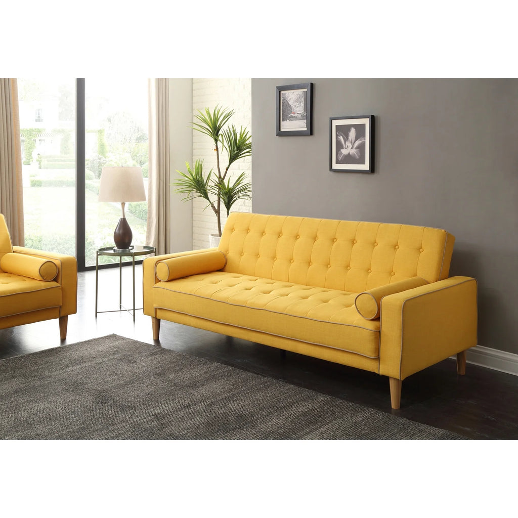 Yellow Sofa Bed T2562