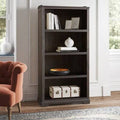 4 Shelf Standard Bookcase Rich Walnut T23835