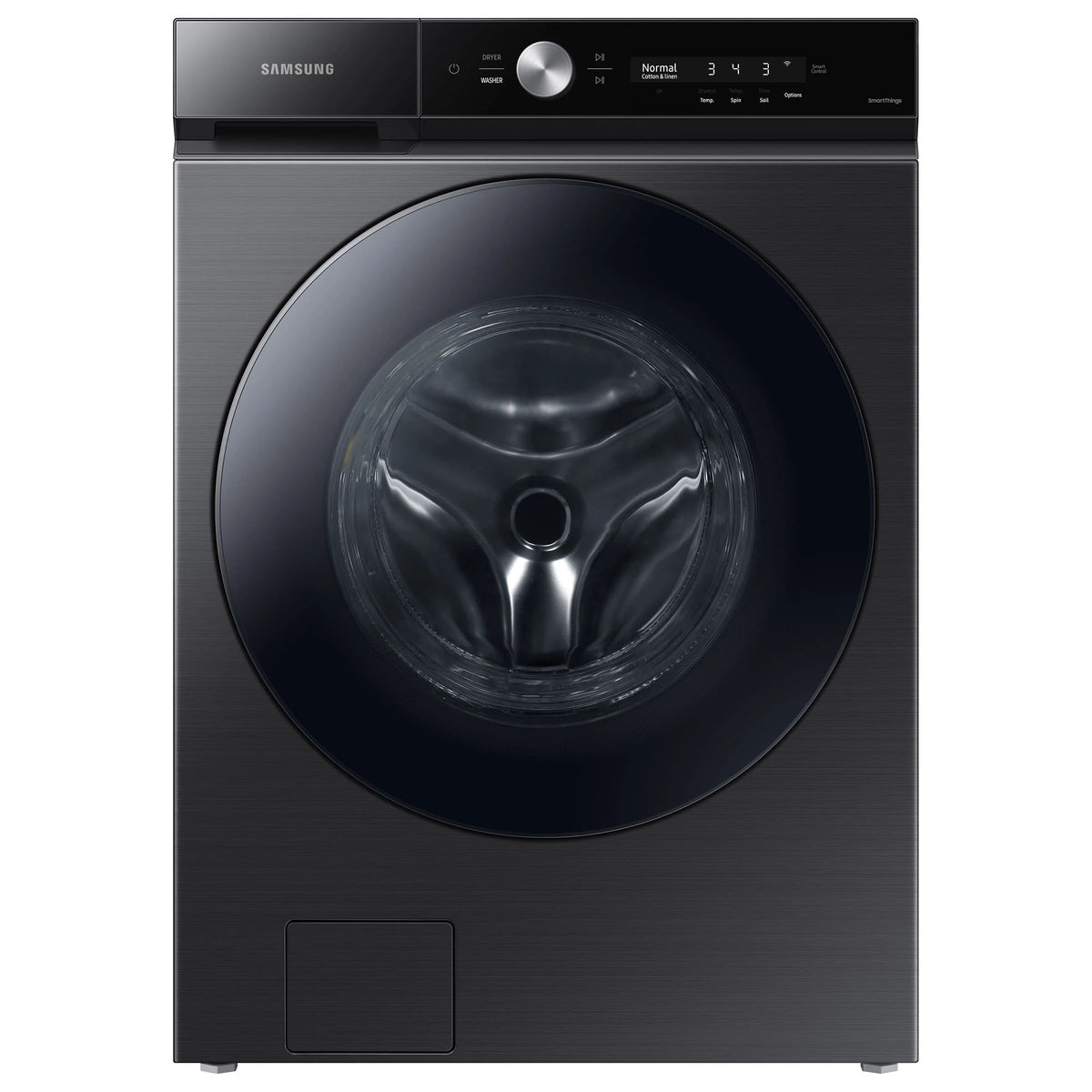 Black Stainless Steel Front Load Washer X7235