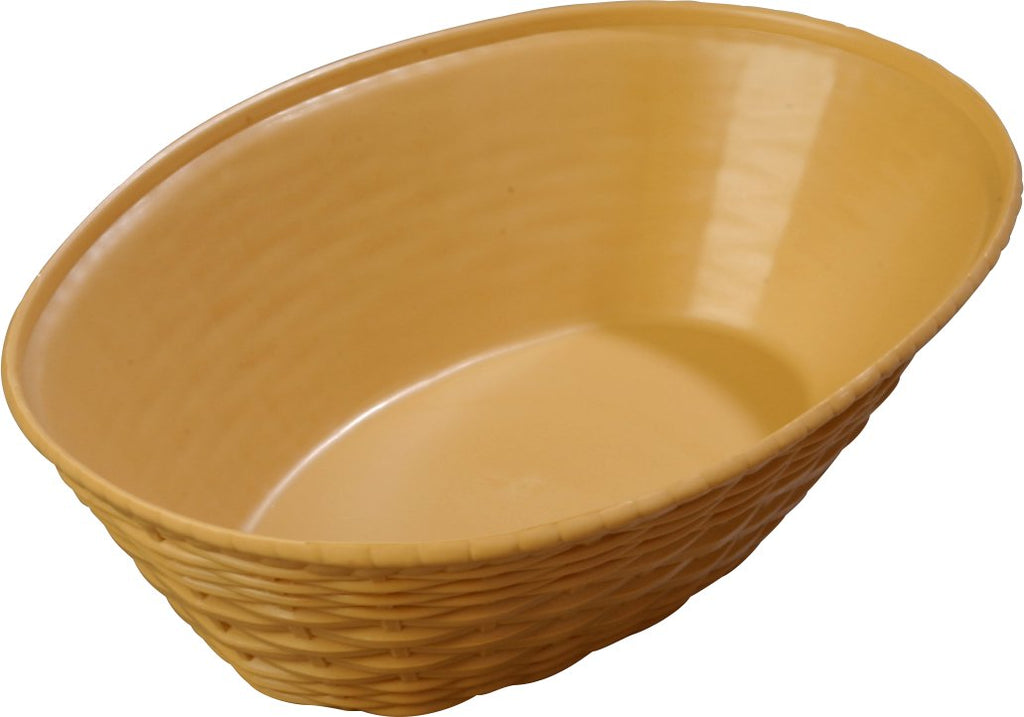 Oval Serving Basket, 9" x 6", Straw (Pack of 12) G773700