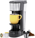 Single Serve Coffee Maker with Reusable Filter, Black X83387