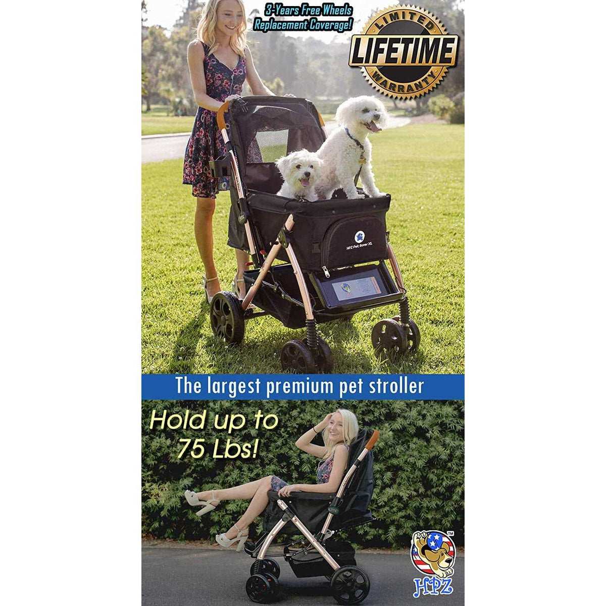 Heavy Duty Pet Stroller E90803