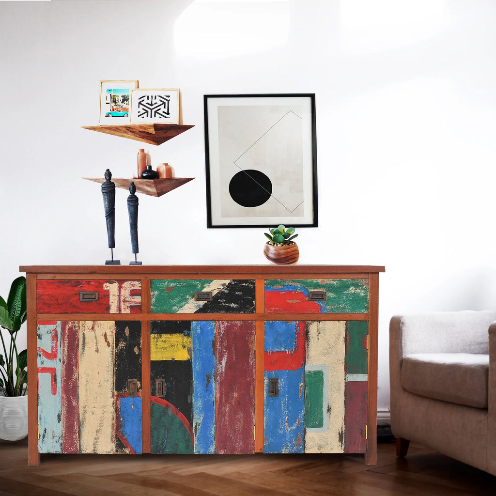 Buffet with 3 Doors and 3 Drawers D6088