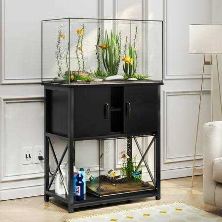 10-29 Gallon Aquarium Stand with Cabinet M295