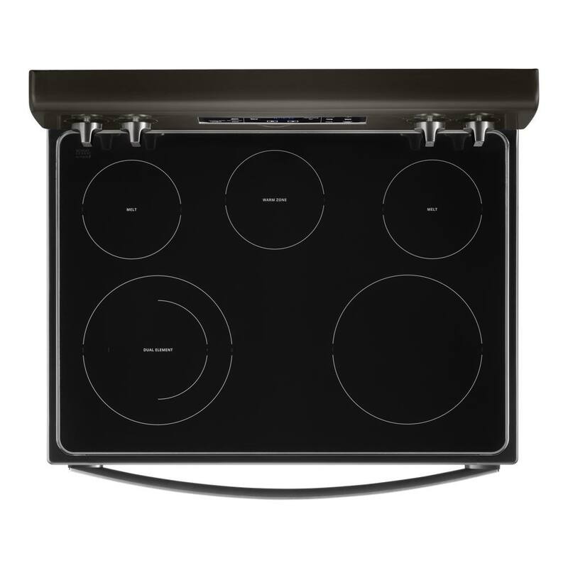 Black Stainless Electric Range with 5 Elements Q888