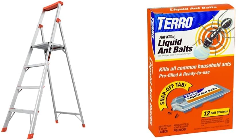 Aluminum Lightweight Slim Stepladder V512041