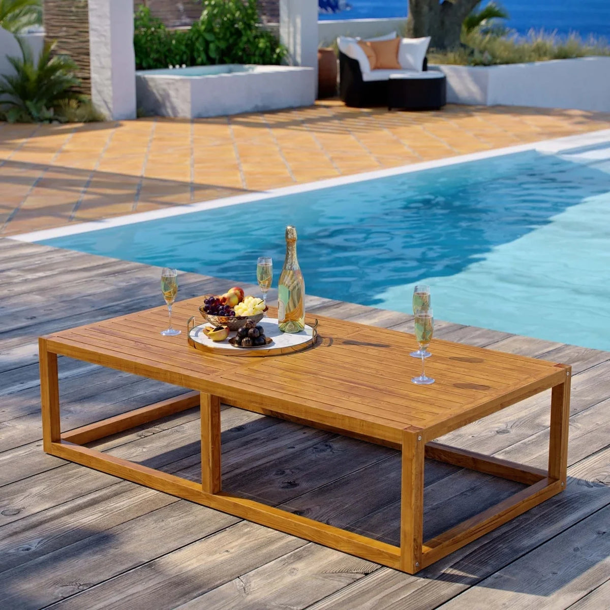 Teak Wood Coffee Table A8332