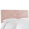 Rosequartz Linen Box Seam Headboard Q719
