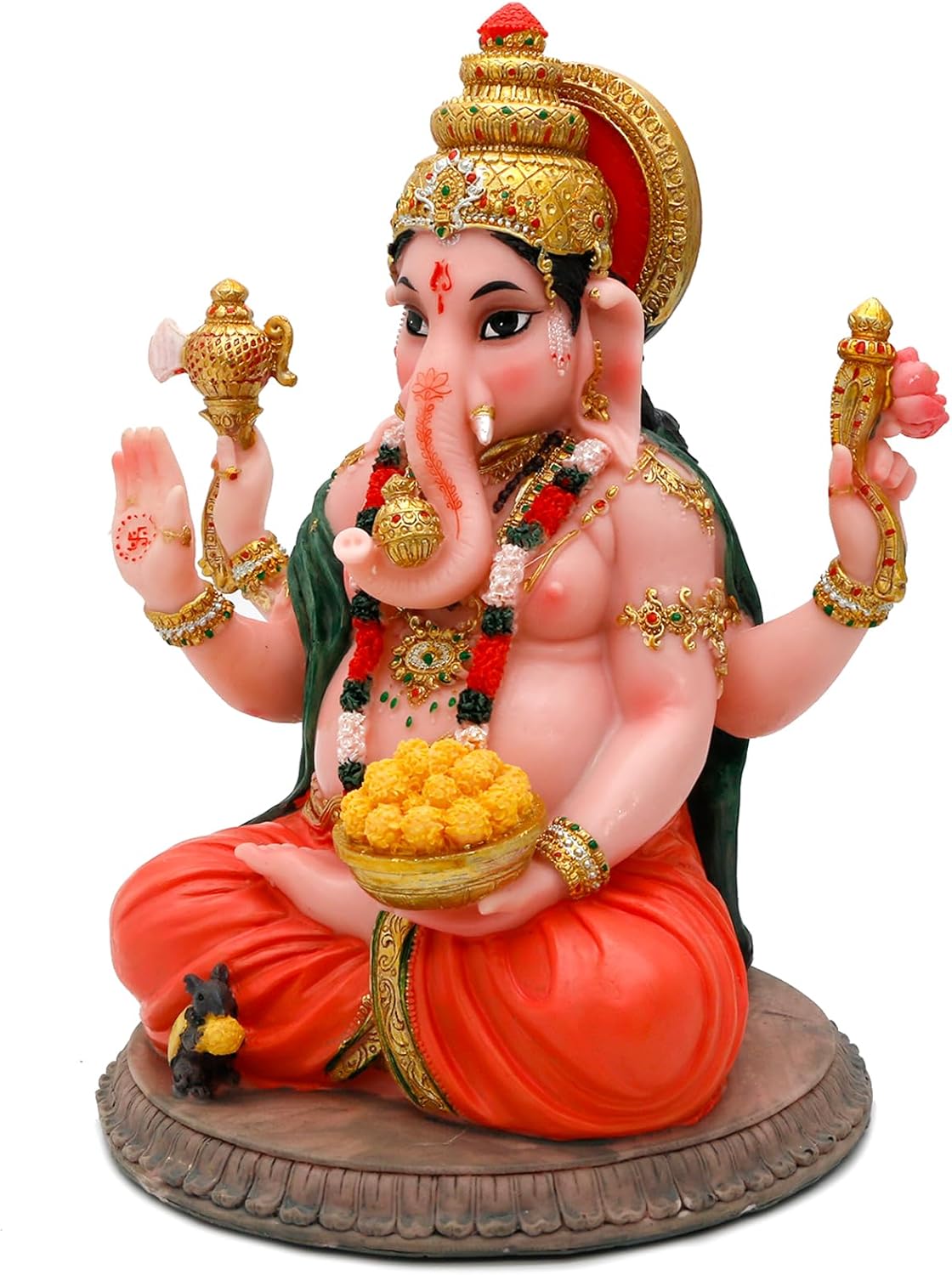 8.4" H Ganesha Statue L7128
