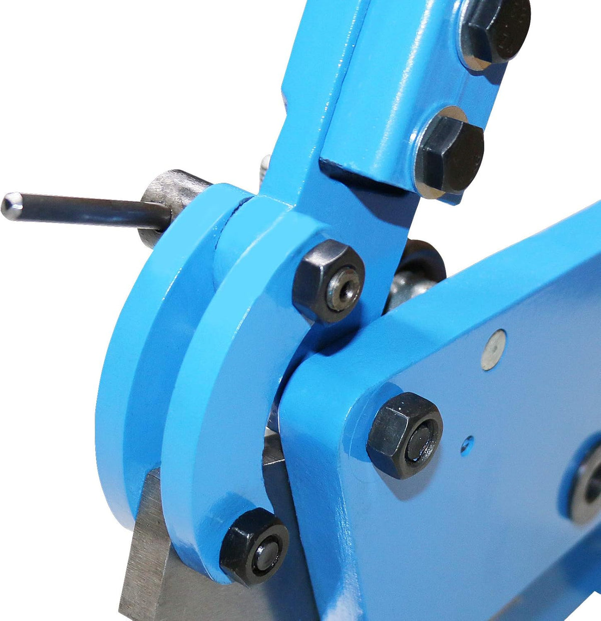 Hand Plate Shear, Manual Metal Cutter, Cutting Thickness 6mm Max, Benchtop for Carbon Steel Plates F743