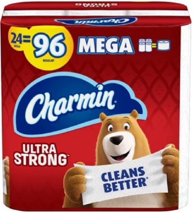 24 Mega Roll Ultra Strong Toilet Paper O3445