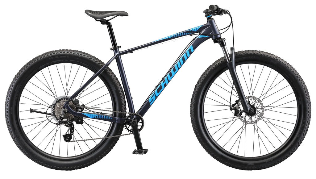 8 Speed 29 In. Wheels Black and Blue Mountain Bicycle O947948