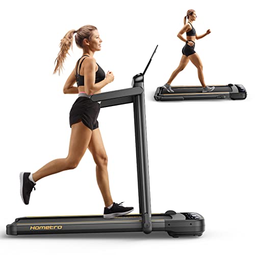 3.0HP Foldable Compact Treadmill with Dual LED Touch Screens N12438