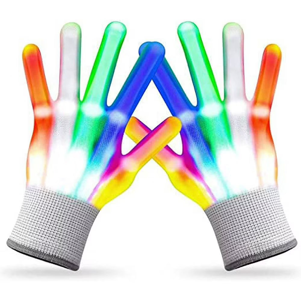 LED Gloves with 6 Flashing Mode U174707