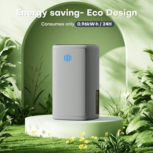 Small Quiet 38OZ Dehumidifier with Auto Shut Off H44377