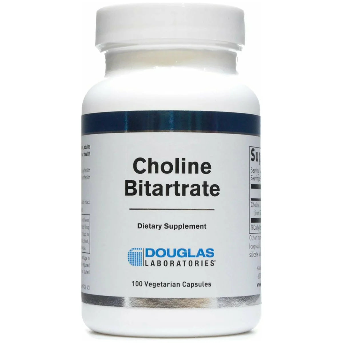 Choline Bitartrate 100 caps G634
