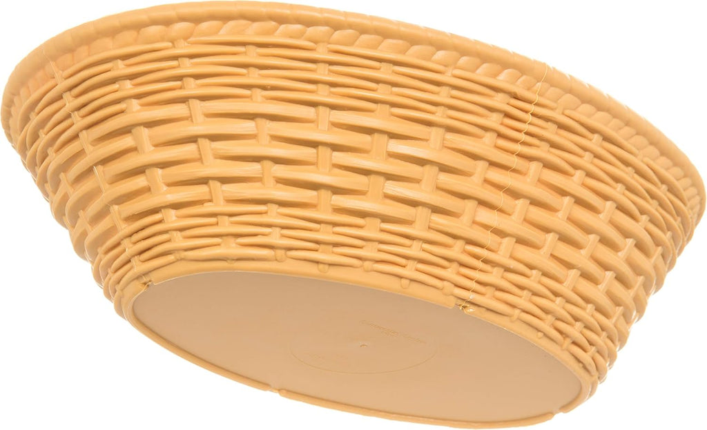 Oval Serving Basket, 9" x 6", Straw (Pack of 12) G773700