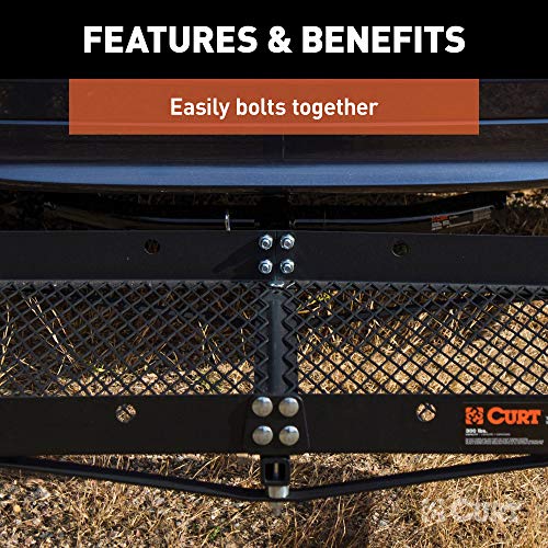 48 x 20-Inch Hitch Cargo Carrier, 300 lbs Capacity C181218
