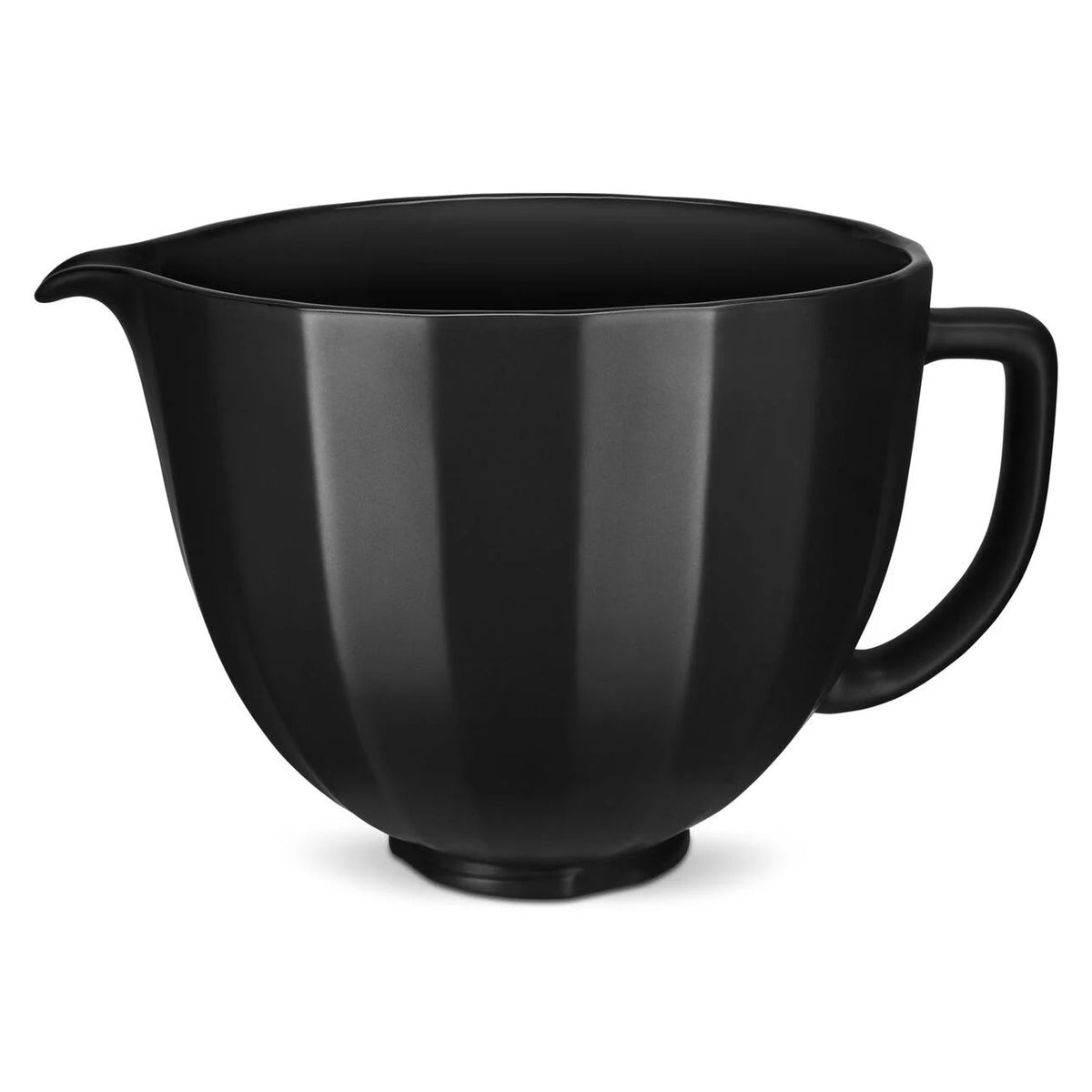 5 Quart Black Ceramic Bowl S866