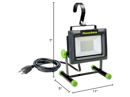 2000 LM Weatherproof Tiltable Portable LED Work Light A8415
