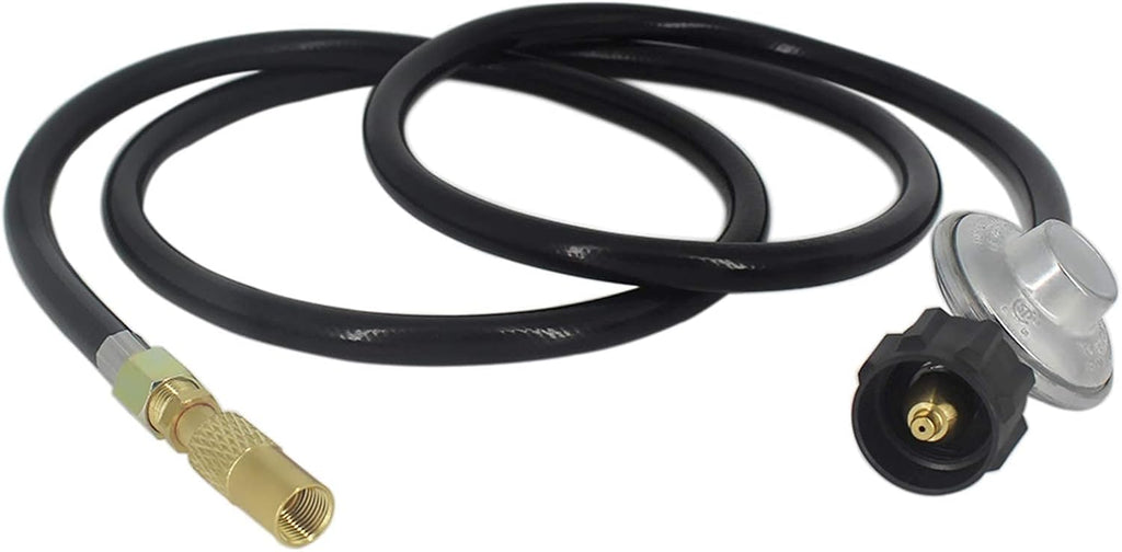 Universal Grill Regulator Hose with Threaded Regulator P589