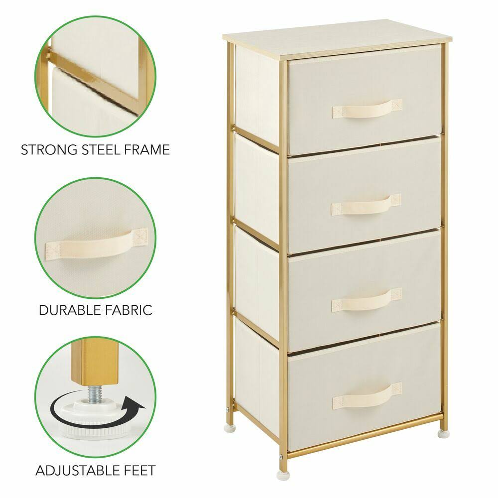 Vertical Dresser Storage Tower with 4 Drawers C886780