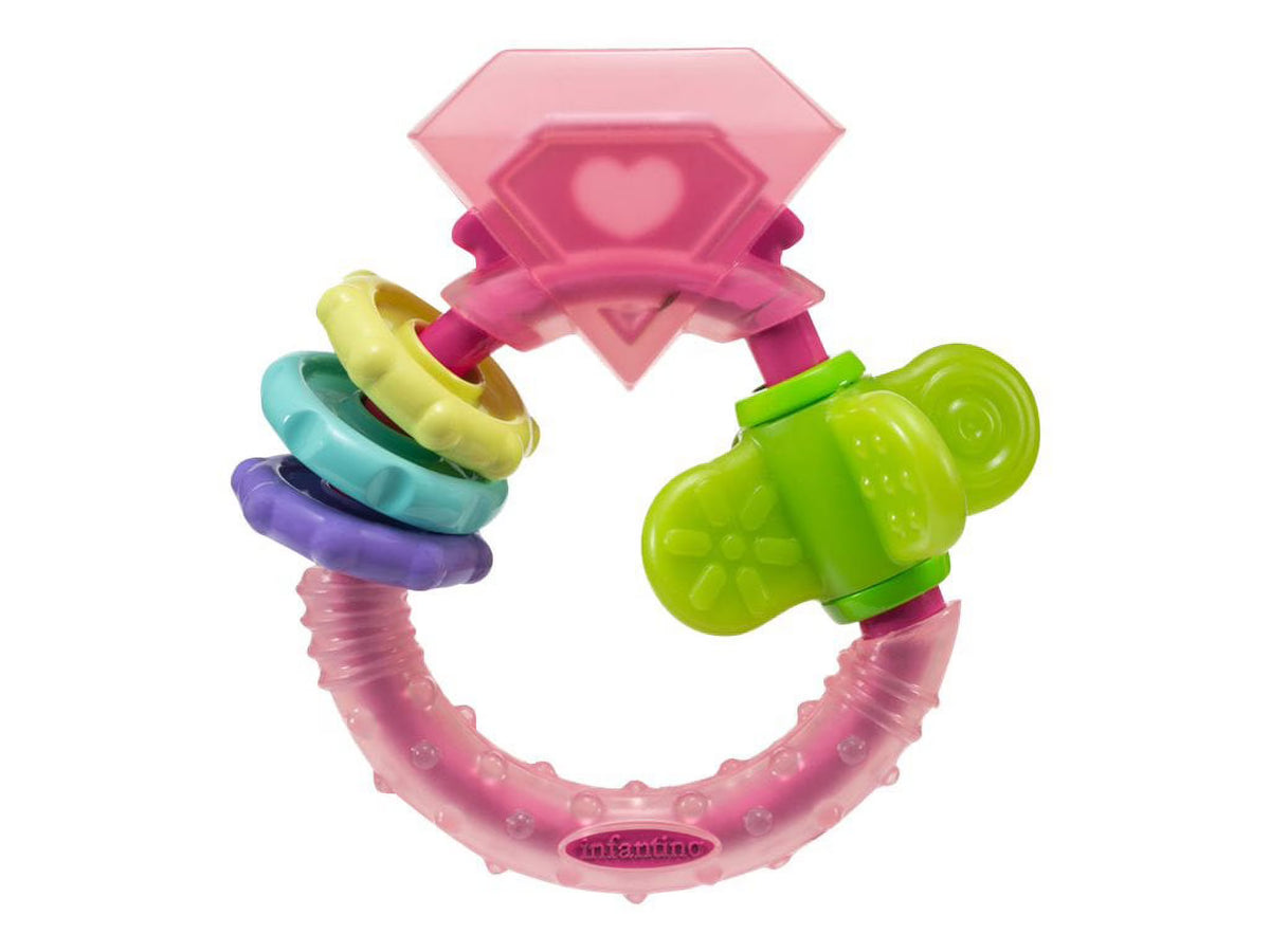 Sparkle Chew and Play Ring Teether B68526
