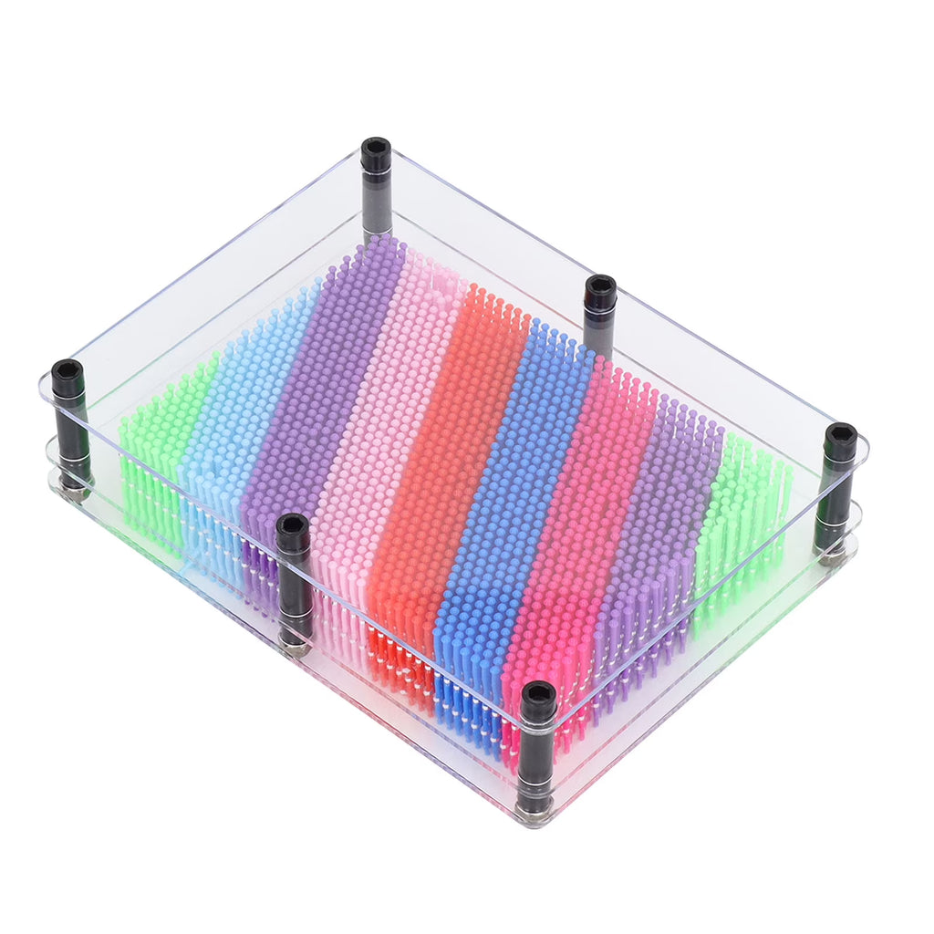 3d Pin Art Toy with Transparent Border M910