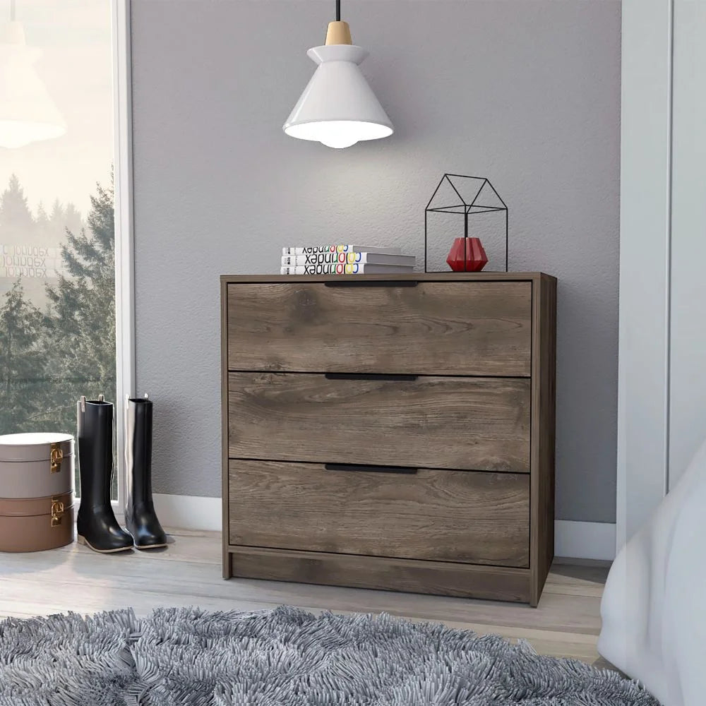Light Gray 3 Drawer Dresser N684