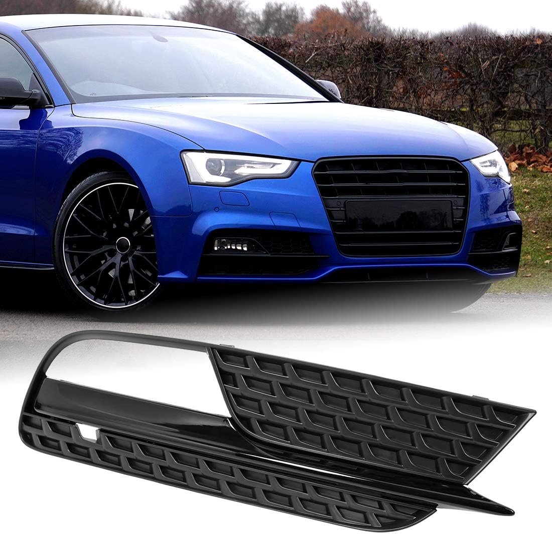 Fog Light Grille Lamp Cover for Audi A5 V220606