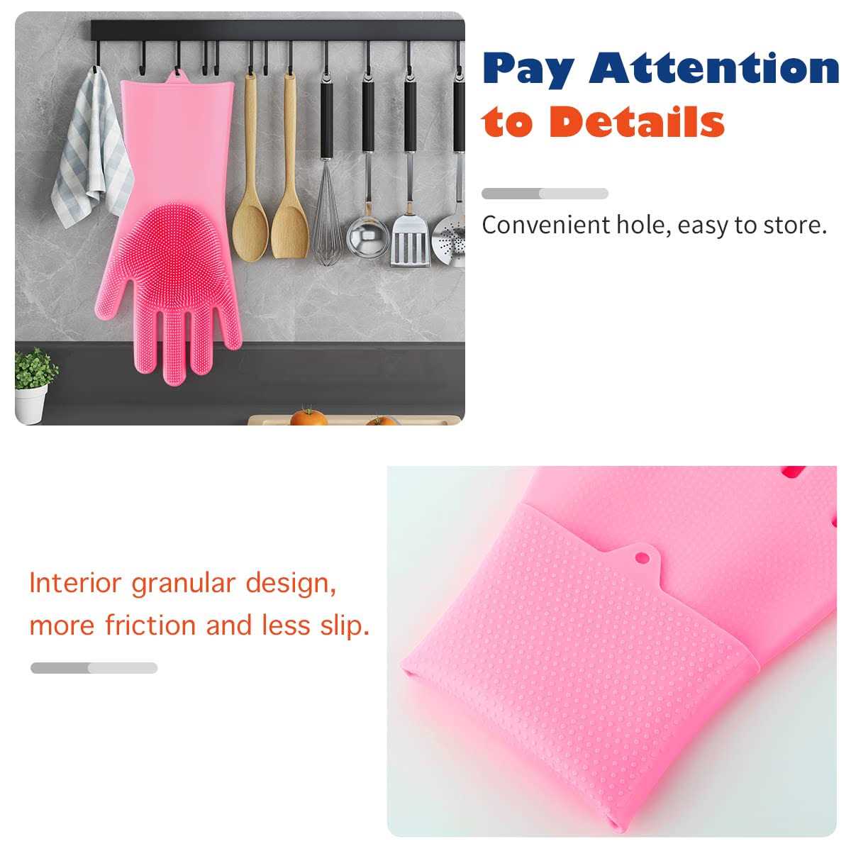 Pet Grooming Gloves C9714