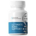 Bone Support Supplement, Strontium, Silica, Vitamin K2 and D3, 60 Tablets F84612