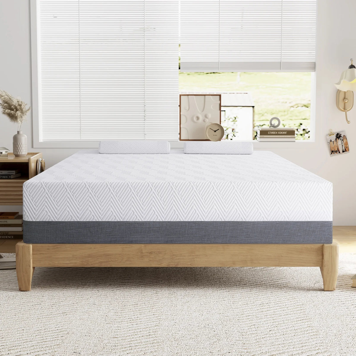 Twin 10 Gel Memory Foam Mattress R7402