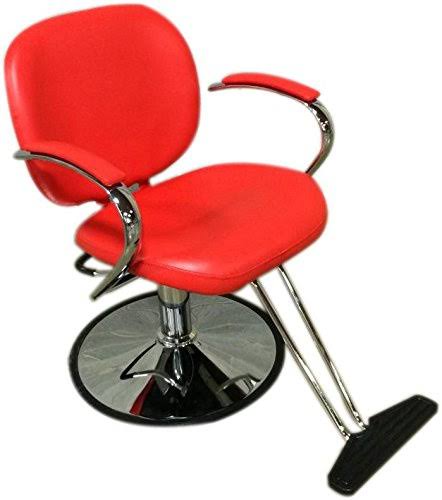 Red Hydraulic Barber Chair F1175