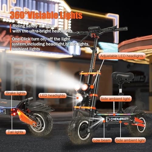 6000W Dual Motor Electric Scooter B151772