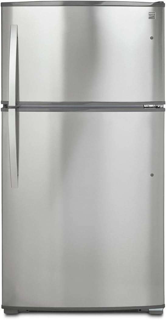 Black Top-Freezer Refrigerator with Ice Maker, 21 Cubic Ft. C9754