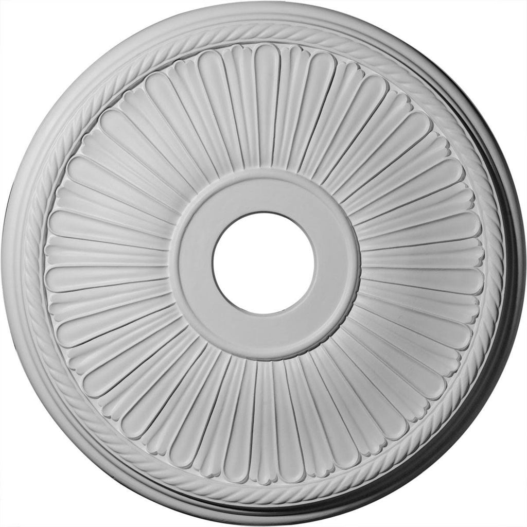 Hand-Painted Hickory Ceiling Medallion O7704